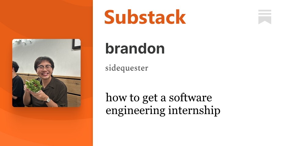 Substack Internship Guide